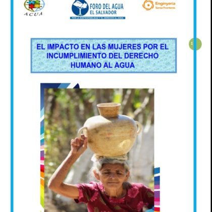 Impacto en las Mujeres por el Derecho Humano al Agua