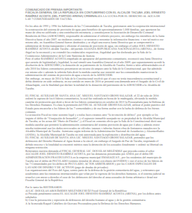 Criminalización Tacuba 27 de abril de 2017